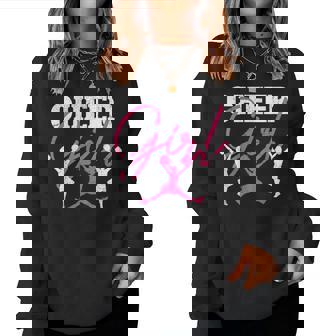 Cheer Team Cheerleading Cheering Girls Cheerleader Women Sweatshirt - Thegiftio