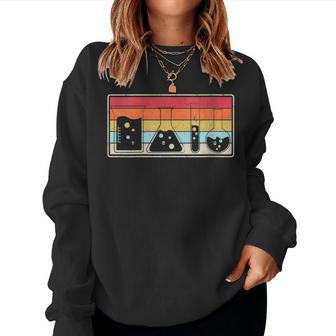 Chemistry Teacher Science Teacher Saying Lab Beaker Women Sweatshirt - Monsterry DE