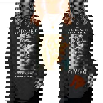 Christian Bible Verse Jesus Died For Men Women Sweatshirt - Thegiftio UK