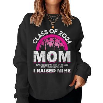 Class Of 2024 Mom Graduation Family Mama Graduate Women Women Sweatshirt - Seseable