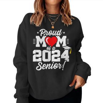 Class Of 2024 Senior Year Proud Mom Senior 2024 Women Sweatshirt | Mazezy