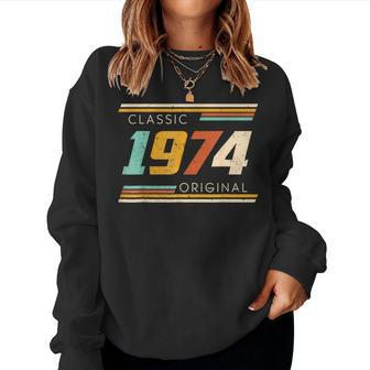 Classic 1974 Original For T Women Sweatshirt - Seseable