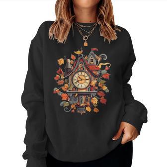 Cool Cuckoo Clock Costume For Boys And Girls Women Sweatshirt - Thegiftio UK