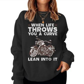Cool Motorcycle For Motor Cycle Rider Biker Women Sweatshirt | Mazezy