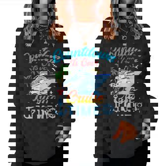 Countdown Is Over It's Cruise Time Cruise Ship Women Sweatshirt - Thegiftio