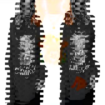 Cow Birthday Girl Mother Girl Mama Woman Family Matching Women Sweatshirt | Seseable CA