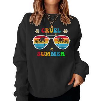 Cruel Summer Groovy Colorful Women Sweatshirt - Monsterry AU