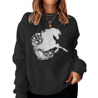 Cute Horse Day Horse Racing Fascinator Hat Sin Mangas Sudadera Mujer - Regaloses