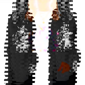 Dabbing Unicornio Y Cabra Niños Niñas Hombres Es Niños Adultos Sudadera Mujer - Regaloses