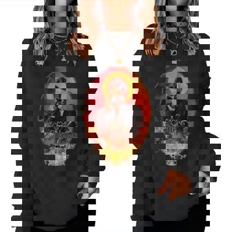 De Bons Présages Crowley Portrait Women Sweatshirt - Cadeauxyz