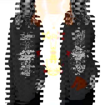 De La Bandera Del Imperio Romano Del Santo Imperio Romano Camisa De Águila Sudadera Mujer - Regaloses