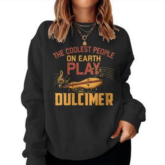 Dulcimer Music Lover Mountain Dulcimer Player Women Sweatshirt - Monsterry AU