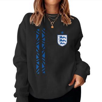England Badge Women Men Girls & Boys Blue Lionesses Women Sweatshirt - Thegiftio UK