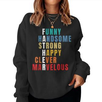 Father's Day From Daughter Son Wife For Husband Dad Women Sweatshirt - Monsterry AU