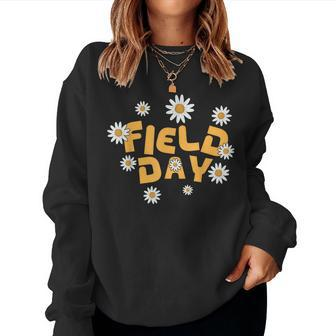 Field Day School Teacher Retro Vintage Field Day Women Sweatshirt - Seseable