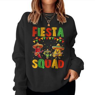 Fiesta Squad Cinco De Mayo 2024 Mexican Party Women Women Sweatshirt - Monsterry AU
