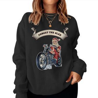 Fun Motorcyclist Motorcycle Biker For And Women Women Sweatshirt - Monsterry