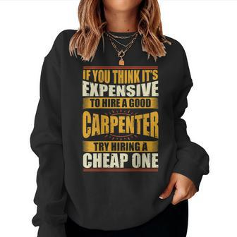 Carpenter Carpentry C13 Women Sweatshirt - Monsterry UK