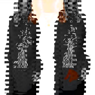 Chicken Rooster Saying Fuck Women Sweatshirt | Mazezy
