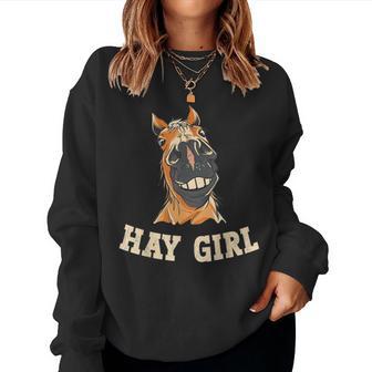 Horseback Riding Equestrian Horse Women Sweatshirt - Thegiftio UK