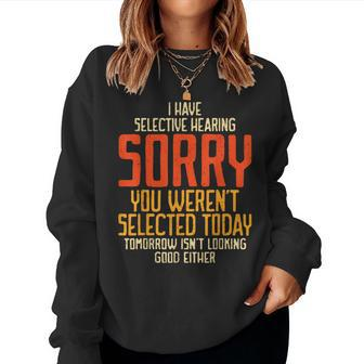 Sayings For Sarcastic People Gag Sarcasm Women Sweatshirt - Monsterry