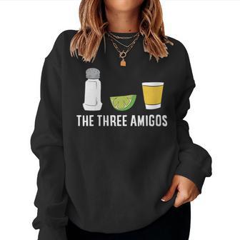 Tequila Love Cinco De Mayo Tequila Salt And Lime Women Sweatshirt - Monsterry