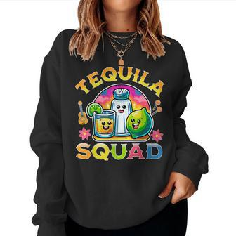 Tequila Squad Cinco De Mayo Women Sweatshirt - Thegiftio UK