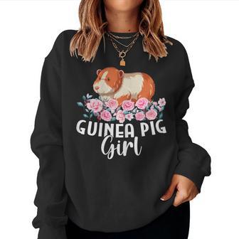 Furry Potato Cute Guinea Pig Girl Women Sweatshirt - Thegiftio UK