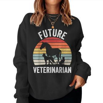 Future Veterinarian Boy Girl Veterinary Vet Costume Women Sweatshirt - Monsterry
