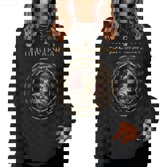 Gaius Julio César Batallas Antiguas Historia Romana Sudadera Mujer - Regaloses