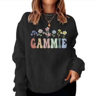 Gammie Wildflower Floral Gammie Women Sweatshirt - Monsterry CA