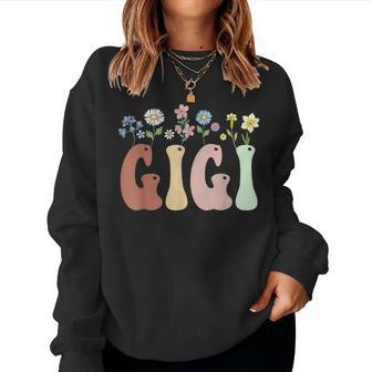 Gigi Wildflower Floral Gigi Women Sweatshirt - Thegiftio UK