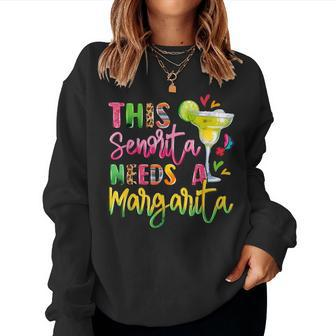 This Girl Margarita Mexican Fiesta Cinco De Mayo Women Sweatshirt | Mazezy