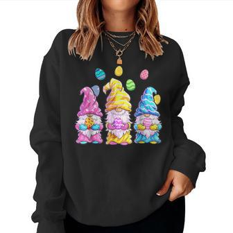 Gnome Easter 2024 Easter Outfit Easter Girls Women Sweatshirt - Monsterry CA