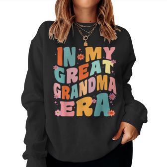 In My Grammy Era Baby Announcement Grandma Mother's Day Women Sweatshirt - Monsterry AU