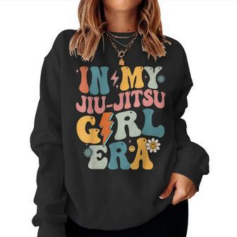 Groovy In My Jiu Jitsu Girl Era Jiu Jitsu Girl Women Sweatshirt - Monsterry DE