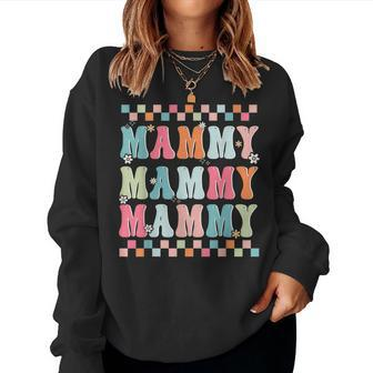 Groovy Mammy Matching Family Mother's Day Women Sweatshirt - Monsterry UK