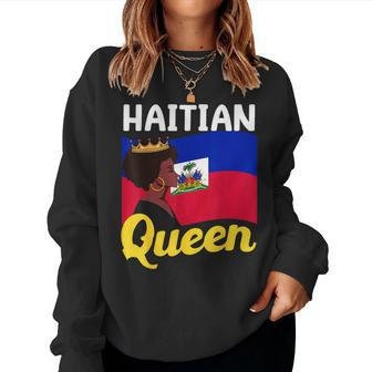 Haitian Queen Haiti Independence Flag 1804 Women Women Sweatshirt - Monsterry DE