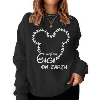 The Happiest Gigi On The Earth Grandma Womens Women Sweatshirt | Mazezy