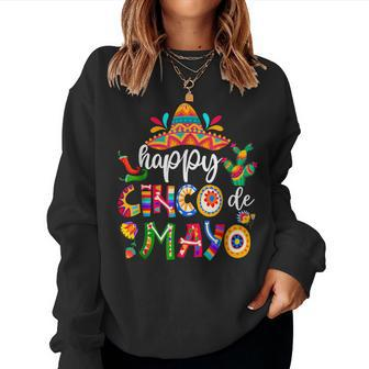 Happy 5 De Mayo Cinco Viva Mexico For Kid Women Sweatshirt - Monsterry CA