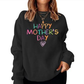 Happy Mother's Day 2024 For Mom Grandma Love Women Sweatshirt | Mazezy AU