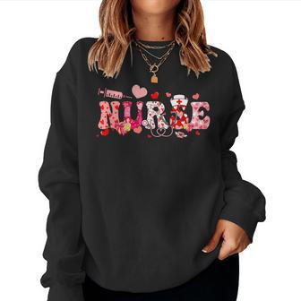 Heart Candy Nicu Nurse Valentines Day Scrub Top Women Women Sweatshirt | Seseable CA