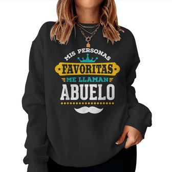 Hombre Mis Personas Favoritas Me Llaman Abuelo Sudadera Mujer - Regaloses