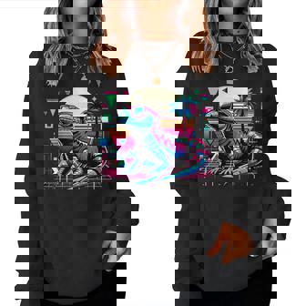 Hombres Y Es Y Niñosintage Retro Lizard Lover Sudadera Mujer - Regaloses
