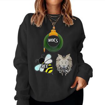Hose Bee Lion College N Humor Women Sweatshirt - Monsterry CA