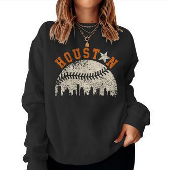 Houston Cities Graphic It's A Houston's Pride Women Sweatshirt - Monsterry CA