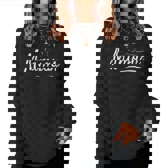 Idée Cadeau Originale Mamour Je T'aime Pour La Fête Des Mères Women Sweatshirt - Cadeauxyz