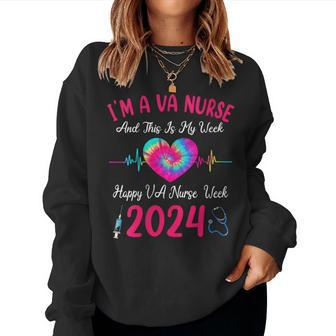 I'm A Va Nurse This Is My Week Happy Va Nurse Week 2024 Women Sweatshirt - Monsterry UK