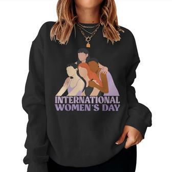 International Day 2024 8 March Women Sweatshirt | Mazezy