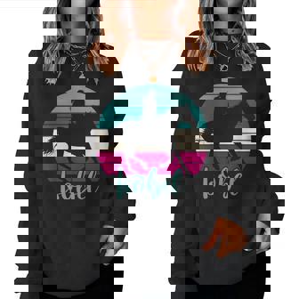 Isobel Equestrian Personalised Horse Girl Isobel Women Sweatshirt | Seseable CA